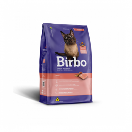 Premium maintenance kibbles Birbo Adult dry cat food turkey mix flavor purple bag - طعام يومي متوازن بيربو طعام قطط بالغة جاف بنكهة دجاج وديك رومي ولحم عبوة بنفسجية