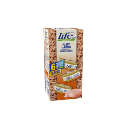 LifeCat | Cat food with chicken fillet 6x50g