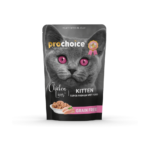 Pro Choice | Wet kitten food, chunks chicken and liver in jelly