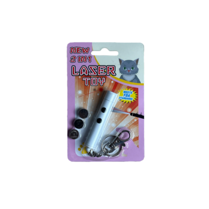 Toy mwshr lyzr for cats 2 in 1