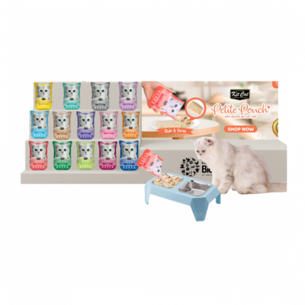 Set alfood alwet from Kit Cat for cats