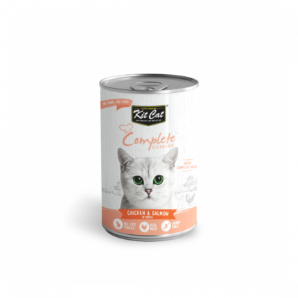 Kit Cat | Meal chicken almtbwkh almtcompletea with salmon in gravy