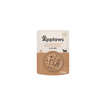 Applaws | Cat food bsdwr chicken and rice in gravy