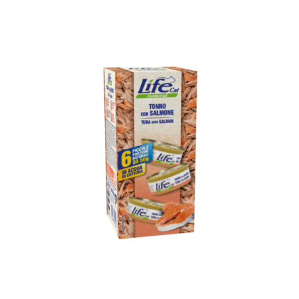 LifeCat | Cat food with tuna and salmon 6x50g