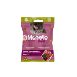 Premium immunity kibbles Monello Bites functional cat treats immune support meat flavor 80g bag - سناك تقوية الدفاعات مكافآت قطط لتقوية المناعة باللحم مونيلو بايتس عبوة وردية