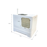 Closed cat litter box PET057 - Image 3
