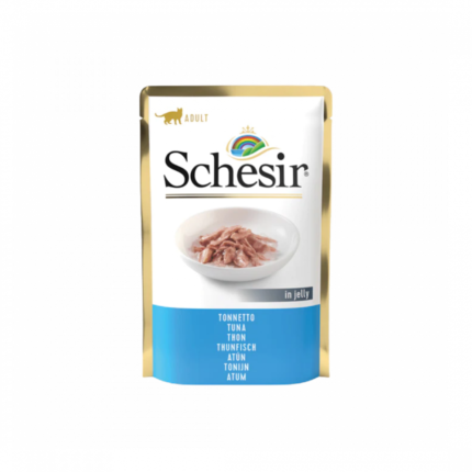 Schesir | Tuna in jelly wet adult cat food, 85 g