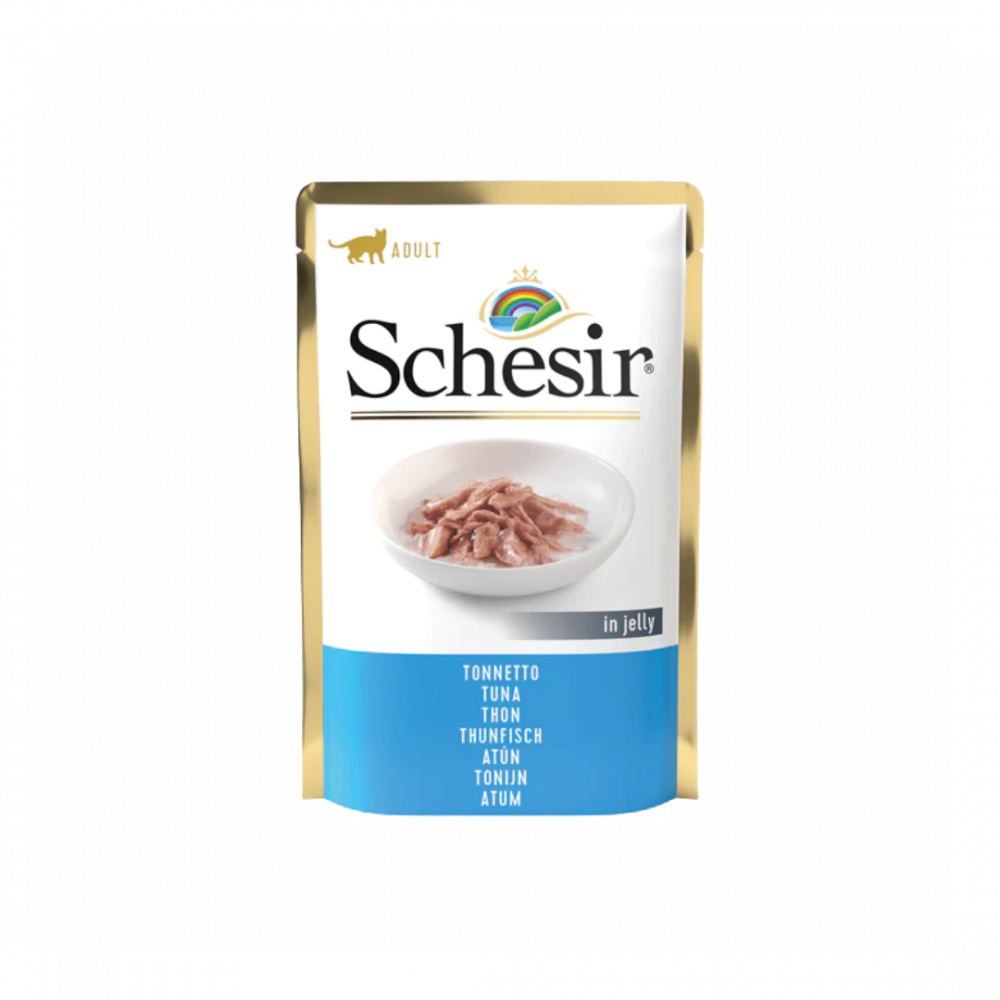 8nK7UhefVxfia4Ay8y8ntUzVjhcHVVw3L3huTyOc Schesir | Tuna in jelly wet adult cat food, 85 g - Image 1