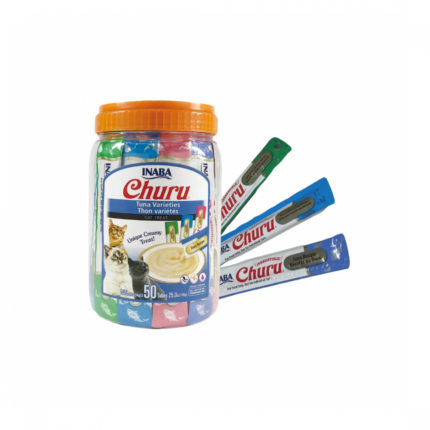 INABA | Purée treats tuna for cats