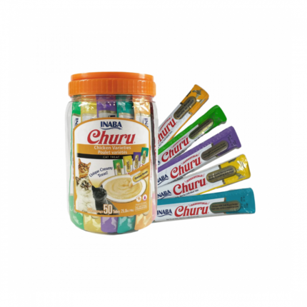 INABA | Purée treats chicken for cats