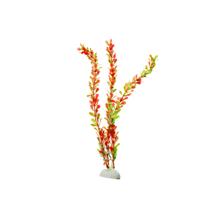 Plastic plant for decorating aquariums
