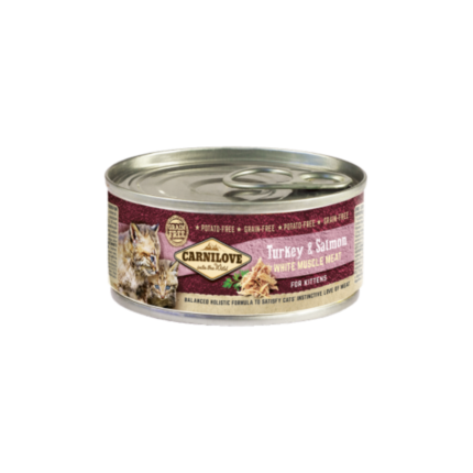 Carnilove | Wet kitten food with turkey and salmon