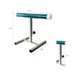Stand with stick sandpaper for birds - Image 2