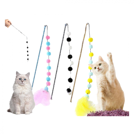Toy teaser wand for cats M33