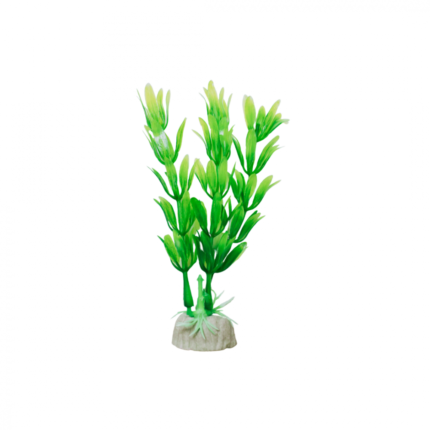Plastic plant for decorating aquariums (10 cm)