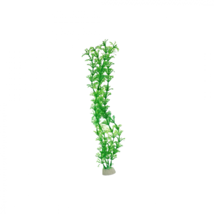 Plastic plant for decorating aquariums