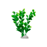 Plastic plant for decorating aquariums