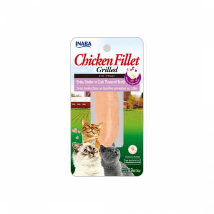 INABA | Chicken fillet try mshwy with gravy and crab for cats