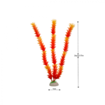 Plastic plant for decorating aquariums - Image 2