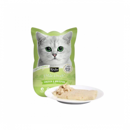 Kit Cat | Cat food with chicken and fish white in jelly