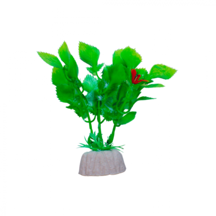 Plastic plant for decorating aquariums (10 cm)