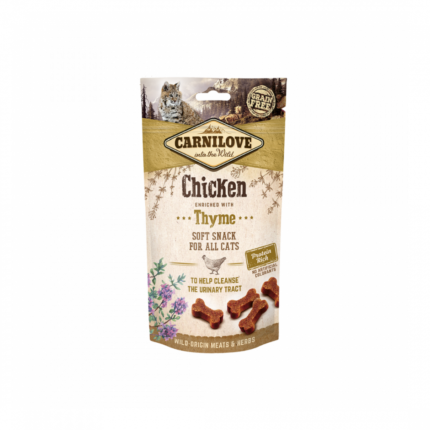 Carnilove | Treats for cats with chicken and thyme - 50 g
