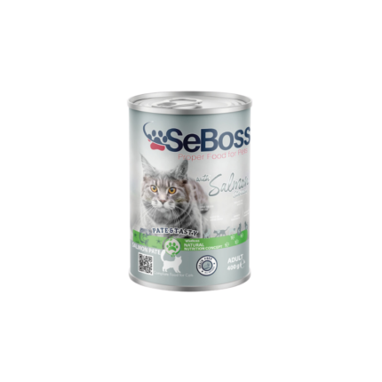 Sea Boss | Wet pâté food for sterilized cats with salmon
