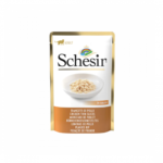 Schesir | Slices chicken thin in sauce wet adult cat food, 85 g