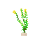 Plastic plant for decorating aquariums