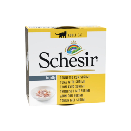 Schesir | Tuna with surimi wet cat food 85 g