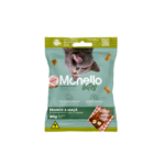 Premium dental kibbles Monello Bites functional cat treats oral health chicken flavor 80g bag - سناك تنظيف الأسنان مكافآت قطط للعناية بالفم بالدجاج مونيلو بايتس عبوة خضراء