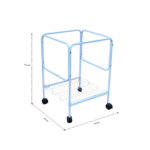 Dayang | Cage parrot - with stand A5005BS07 - Image 6