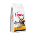 هومي طعام قطط نشاط دجاج Homie dry cat food activity super premium multi color 1kg 15kg white bag front view