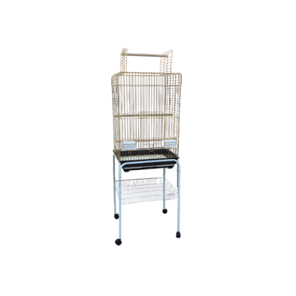 Dayang | Cage parrot - with stand A830A&C2 Gold