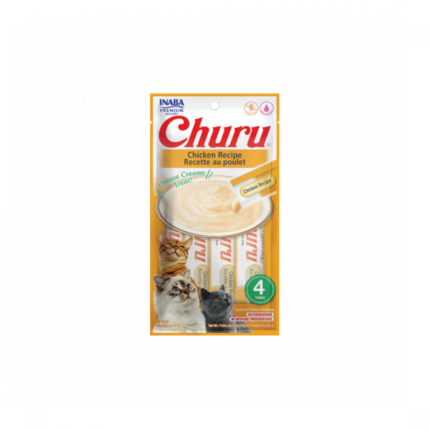 INABA | Treats purée chicken for cats