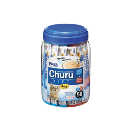INABA | Treats with tuna and chicken for cats 14 g x 50