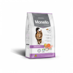 مونيلو طعام قطط معقمة وزن Monello dry cat food sterilized turkey salmon purple bag