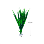 Plastic plant for decorating aquariums (46 cm) - Image 2