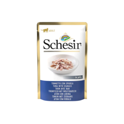 Schesir | Tuna and fish alqarws wet adult cat food in jelly 85 g