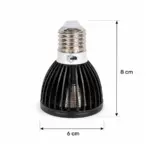 ⁦لمبة إضاءة LED احترافية بالأشعة فوق البنفسجية للزواحف الصحراوية من لاكي هيرب - 5 واط (UVB 10.0)⁩ - الصورة ⁦3⁩